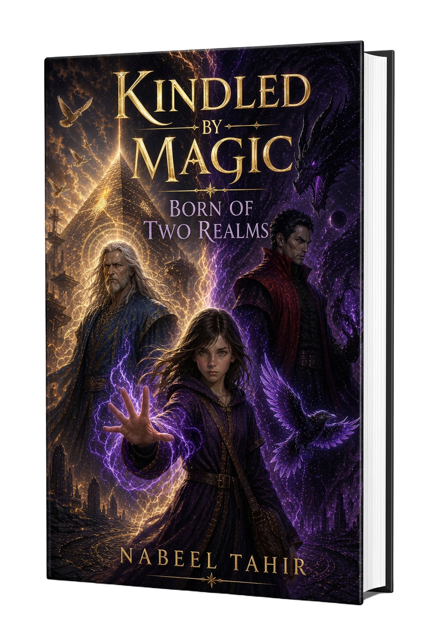 English edition of Kindled by Magic
